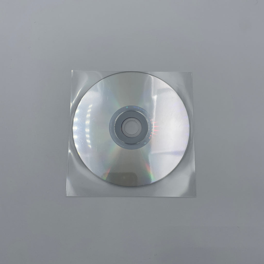 CD Sleeves No Flap Clear Polypropylene