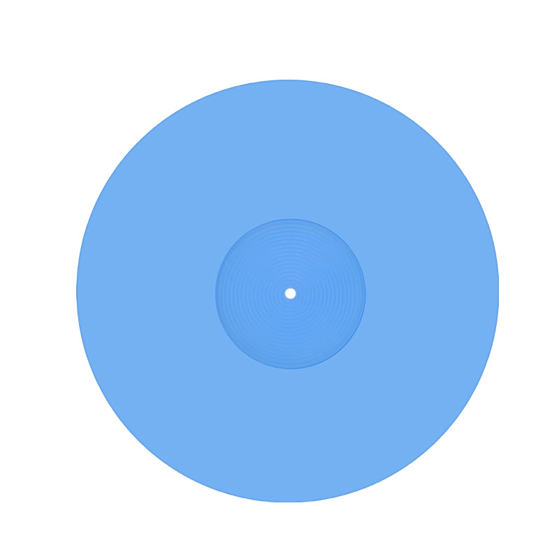 Vinyl Anti Slipmat for Turntables Blue