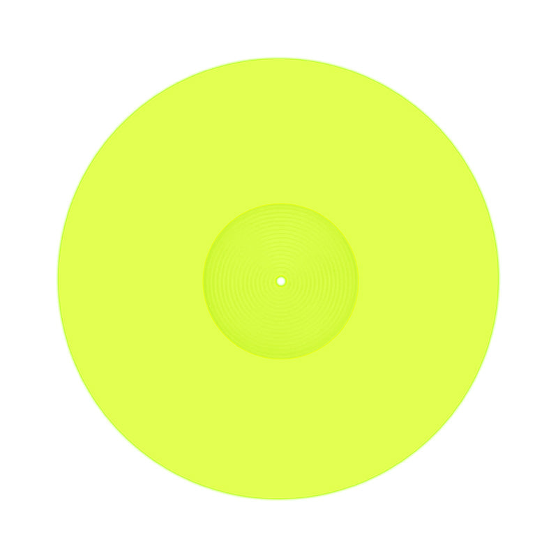 Vinyl Anti Slipmat for Turntables Bright Green
