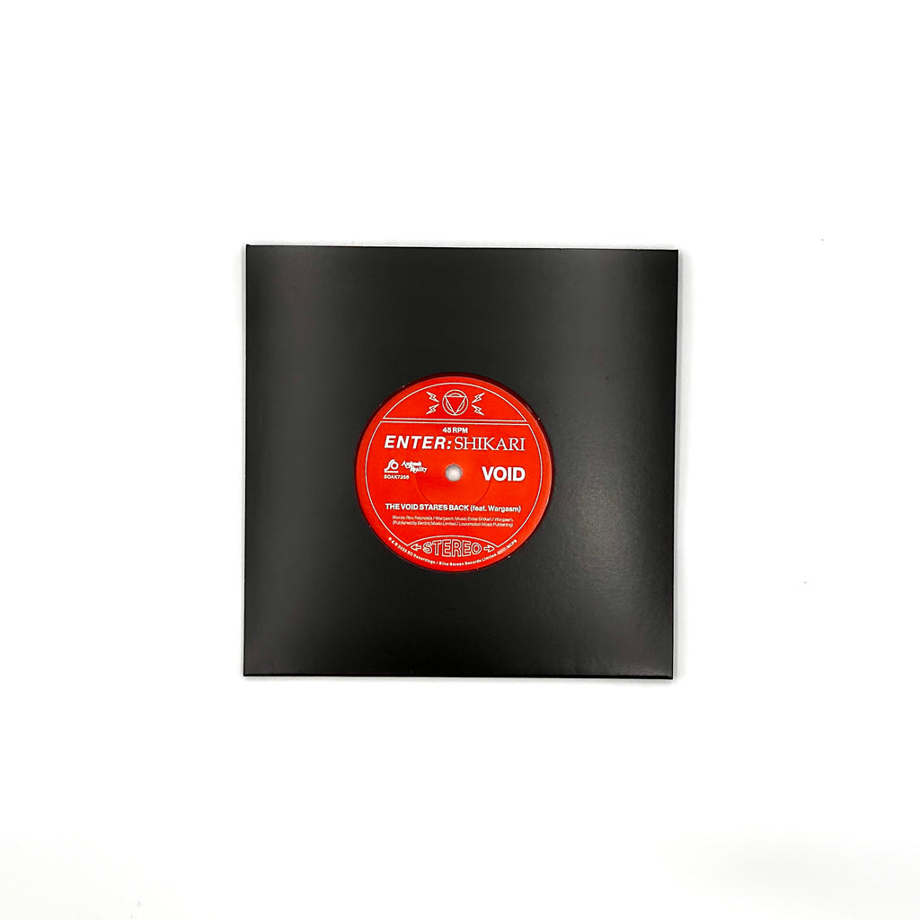 7" Card Record Sleeve 3mm Spine Jacket Black Gloss with Holes