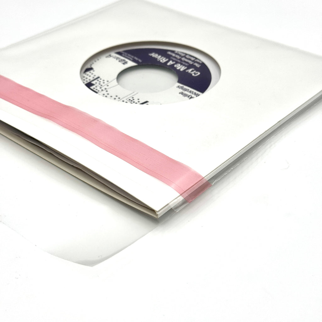 7" Clear Record Sleeves With Flap for 3mm Spin Records