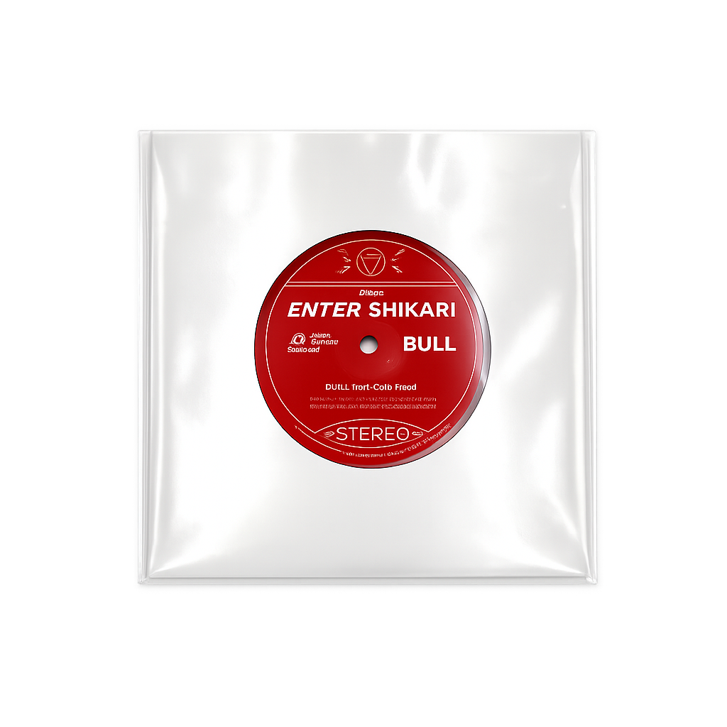 7" Clear Record Sleeves for 3mm Spin Records