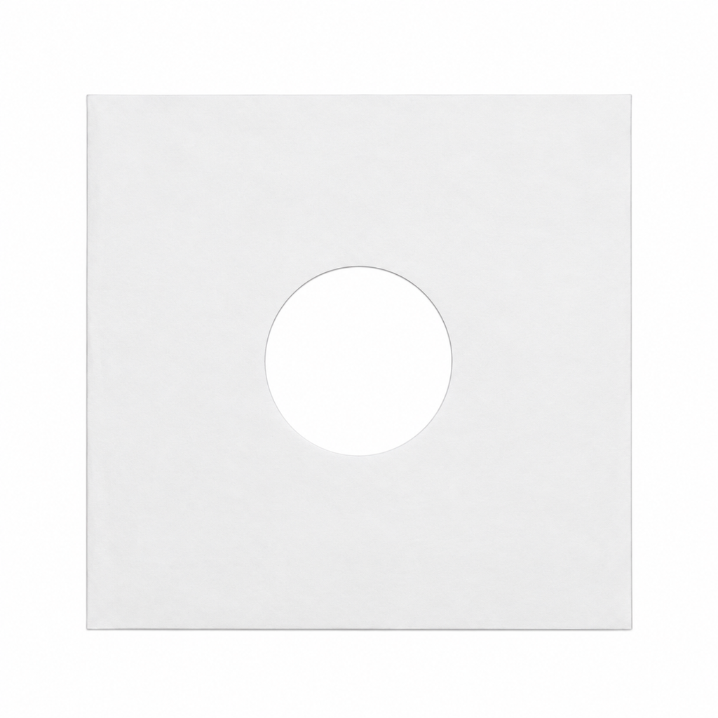 10" White Paper Inner Record Sleeves – Protective Vinyl Record Sleeves for 10-Inch Records