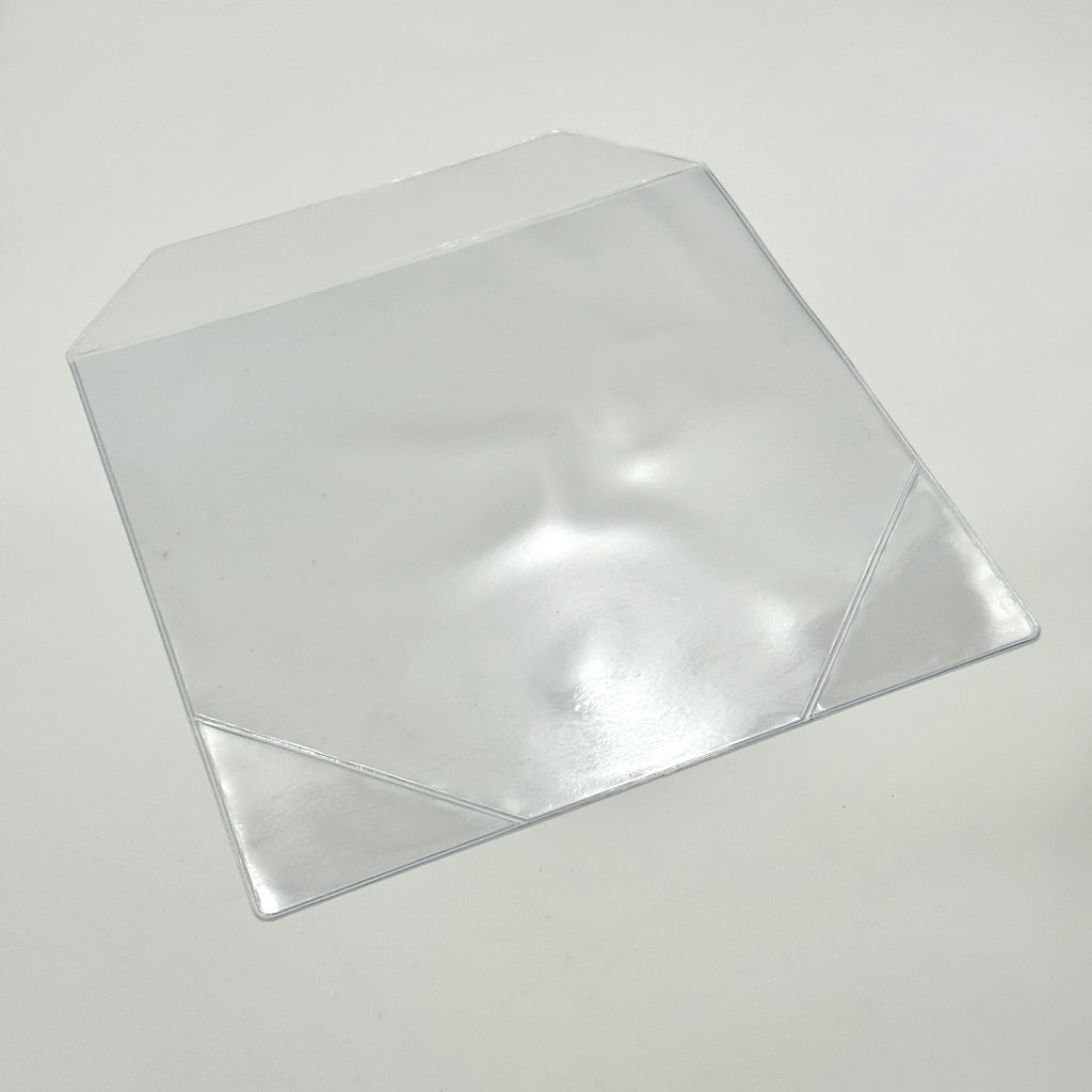 12" Picture Disc Record Sleeve PVC With Welded Corners and Flap