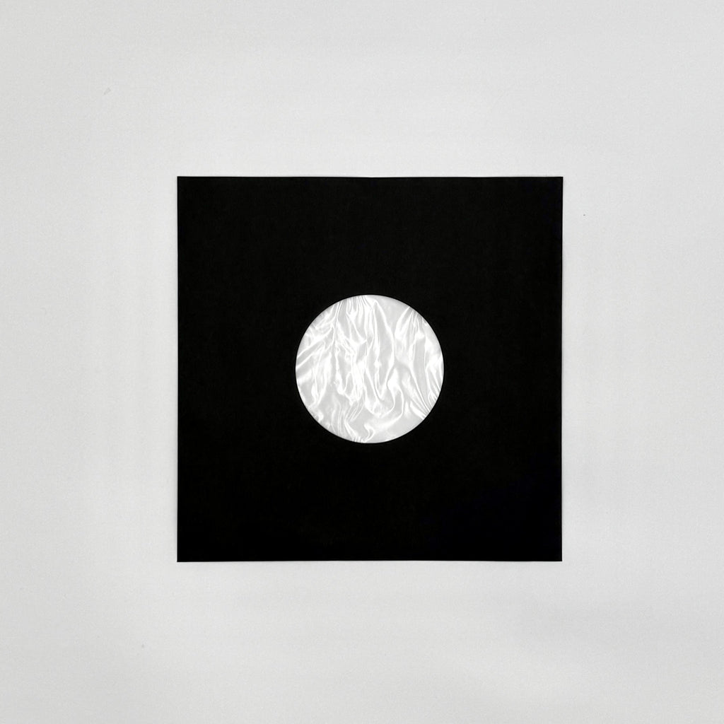 10" Black Polylined Inner Record Sleeves – Protective Vinyl Record Sleeves for 10-Inch Records