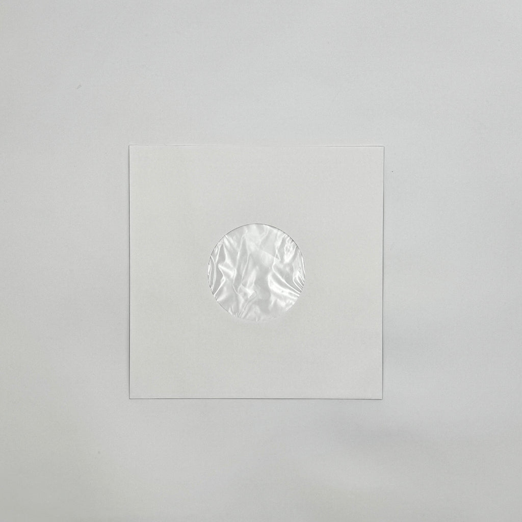 10" White Polylined Inner Record Sleeves – Protective Vinyl Record Sleeves for 10-Inch Records