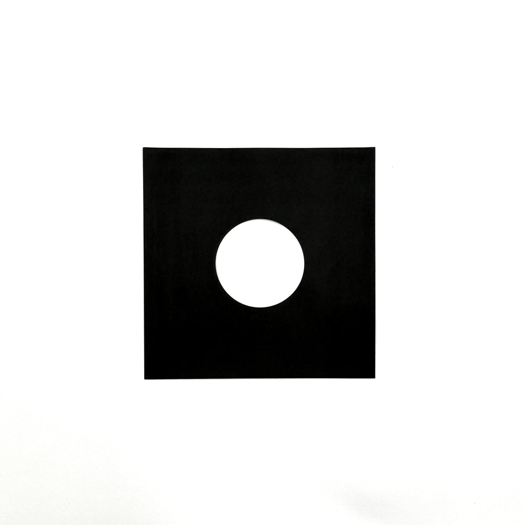 10" Black Paper Inner Record Sleeves – Protective Vinyl Record Sleeves for 10-Inch Records