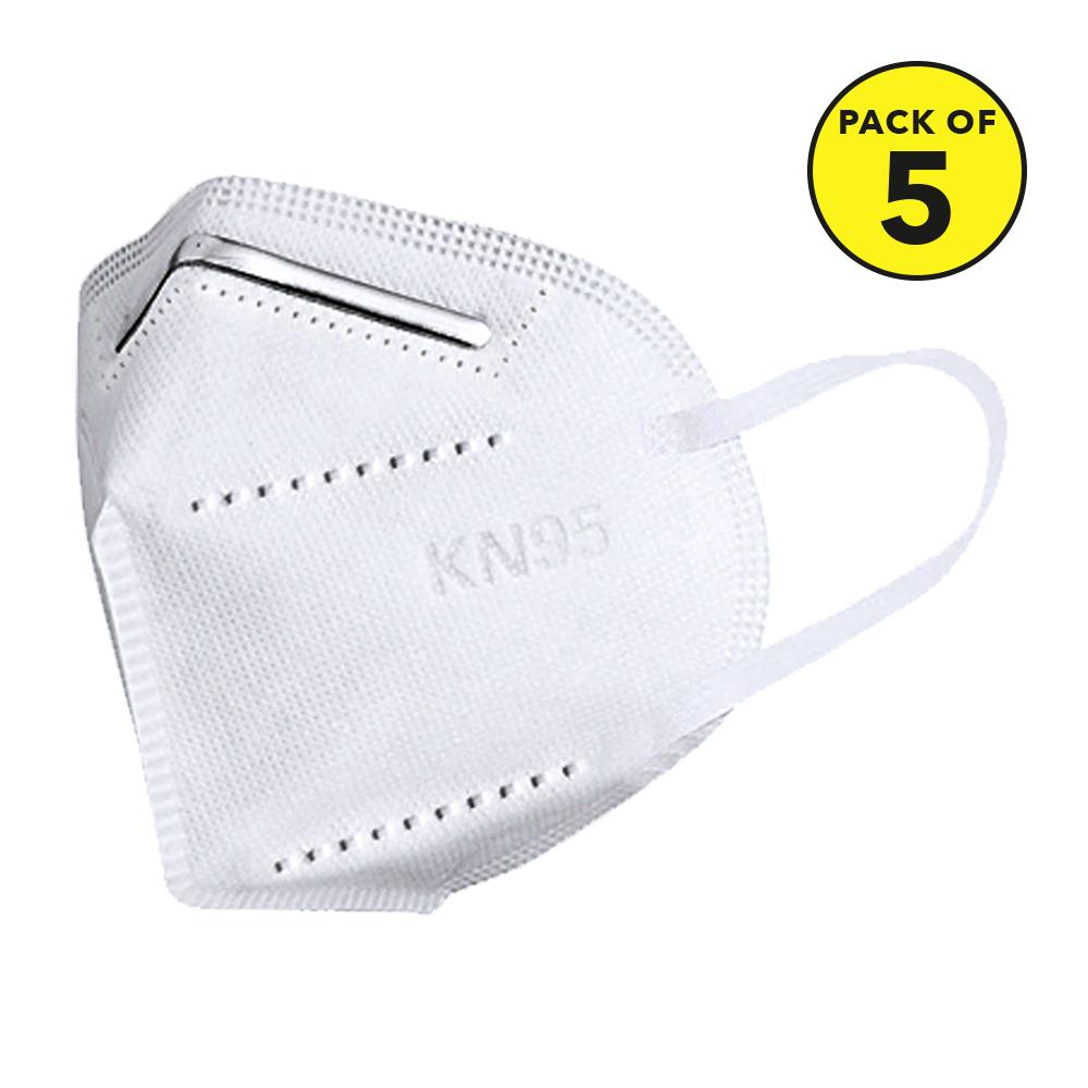 KN95 Respirator Mask - EN149 Compliant - Pack of 5 - Panmer Ltd
