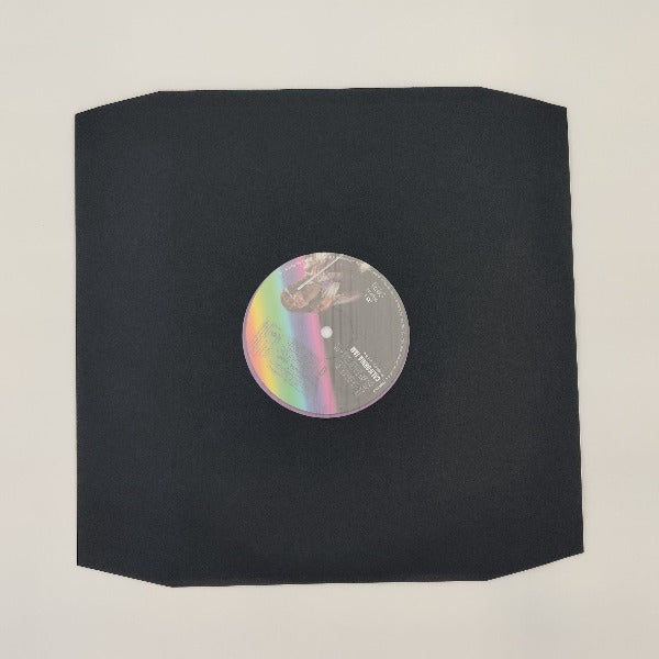 12" Polylined Inner Record Sleeves Black - Panmer Ltd