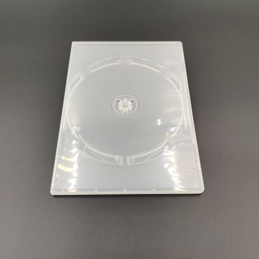 2-disc clear DVD case with 7mm spine – Panmer Ltd
