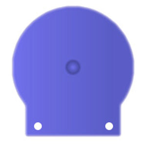 C-shell / clam shell cover with ring binder holes - Panmer Ltd