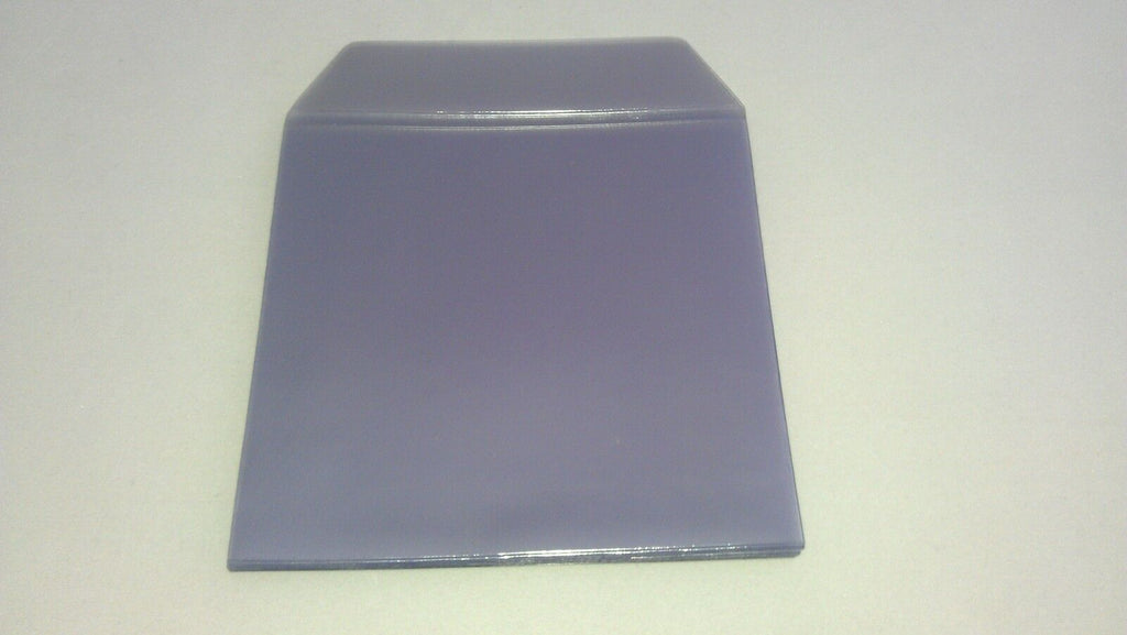 PVC High Grade CD/DVD Sleeves With Flap Sleeve Cover Pack of 100 - Panmer Ltd