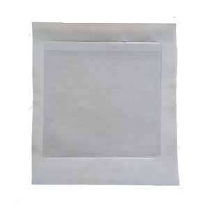 Self Adhesive Backed Windscreen Ticket Holder for Parking Permit 100mm X 100mm - Panmer Ltd